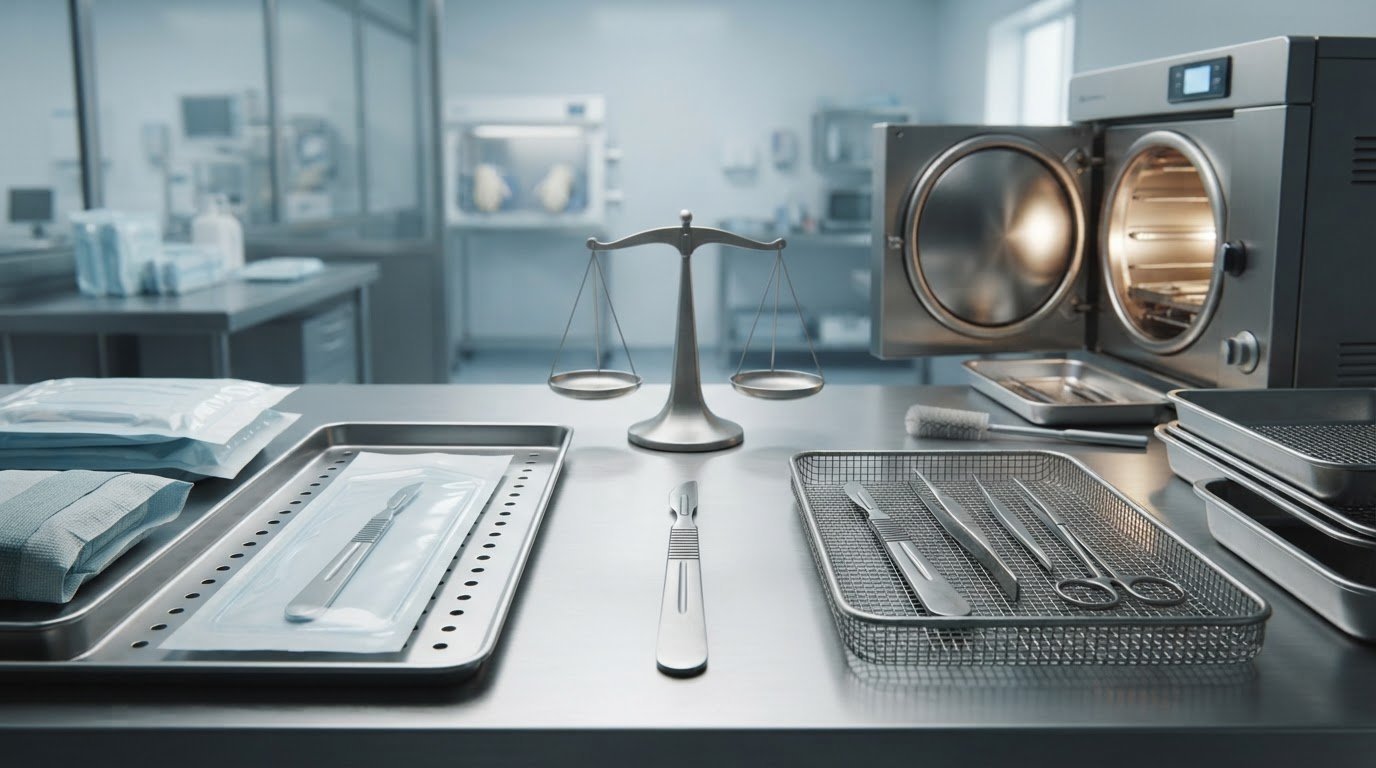 Single use vs reusable surgical instrument manufacturing: how costs compare